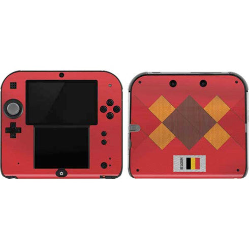 Belgium Soccer Flag Nintendo Skins